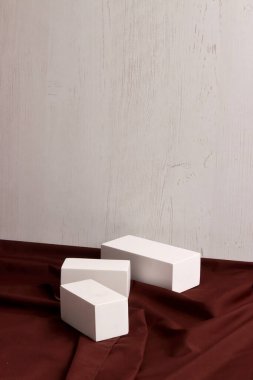 Alacakaranlık Kutusu iş alanı şablonu şablonu beyaz promosyon 3d sanat