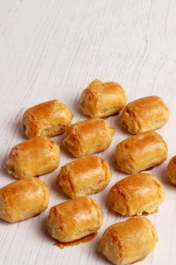 nastar ananaslı tart Endonezya yemeği aperatifi pasta fırını Asyalı yumurta sarısı kue lebaran kurabiyeleri