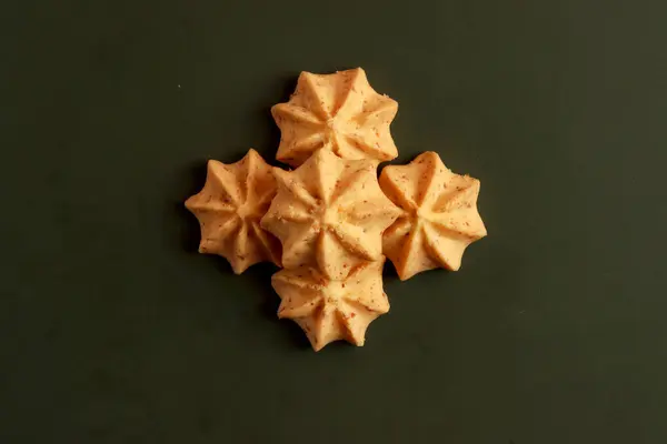 Hari raya sago cheese kue kering Endonezya Atıştırması ev yapımı tereyağı Kareem bayram şekerli kar keki