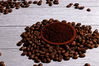 Kahve çekirdekleri espresso aroma kafein kafe kahve kapuçino içecek barista servis malzemesi latte
