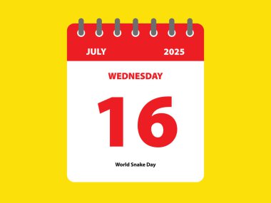 Dünya Yılan Günü etkinliği Temmuz sanatı Asyalı sodiac iş ikonu kavramı soyut hayvanat bahçesi vahşi çizgi film takvimi