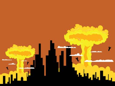 world war army explosion atom military weapon radioactive apocalypse nuclear bomb landscape missile