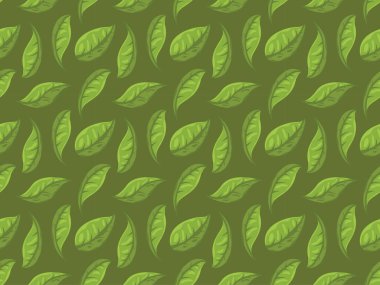 Matcha, toz yeşil çay, Japon yaprağı tozu, bitki tozu, geleneksel çizgi film ikonu.