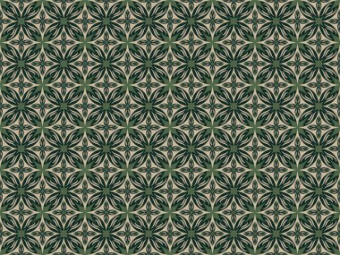 Batik etnik desen, soyut süs dokusu, kumaş, Asya tarzı arka plan baskısı.