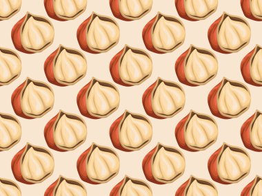 Fındıklı fındıklı karikatür organik hasat doğal çiğ sebzeli vejetaryen ürünler kusursuz.