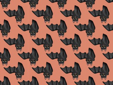 Yarasa cadılar bayramı vampir ikonu element hayvan çizgi film karakteri korku sezonu gecesi.