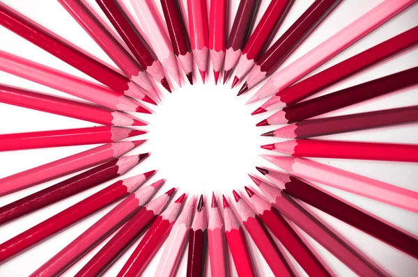 2023年のビブマゼンタの色の鉛筆です 高品質の写真 — ストック写真