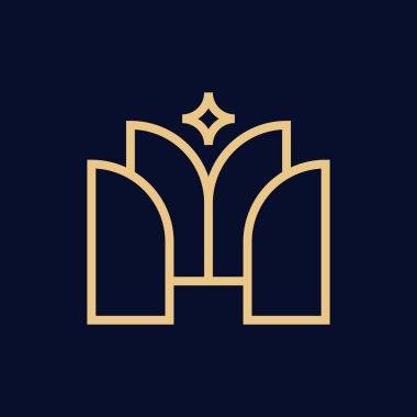 MİZLİK MÜZİSYANESİ LUXURY Hattının dışındaki logo VECTOR İKASYONU İKASYONU