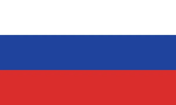 ロシアの旗 ホワイトブルーレッド ストックイラスト