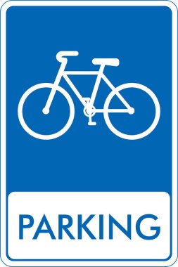Bisiklet park yeri tabelası