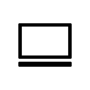 dizüstü bilgisayar sembolü taşınabilir bilgisayar simgesi simgesi