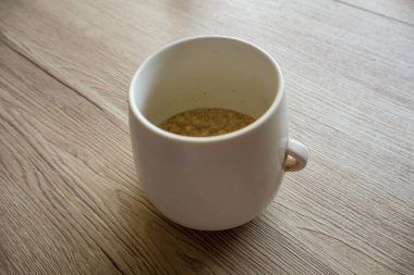 Sağlıklı bir kahvaltılık yulaf ezmesi.