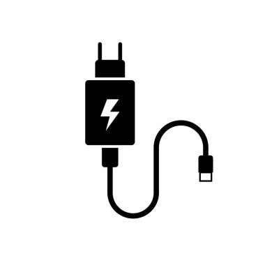 Telefon Şarj Cihazı ve USB Kablo İmza ve Şarj İstasyonu Sembolü