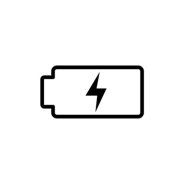 pil şarj göstergesi, tam şarjlı pil simgesi, elektrik gücü, çizim biçimi 4