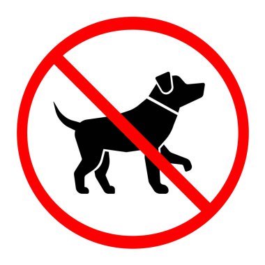 Evcil hayvan yasak, köpek yasak. 2. Bölge 'de köpek yasak.