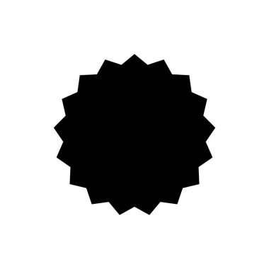 yıldız simgesi siyah ve beyaz tasarımı