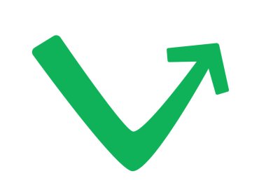 Green Business Arrow 'un yükseliş ve yükseliş grafiği, artan kar, ticaret karı ve ekonomik patlama göstergesi olan ani bir düşüş sonrasında yükseliş gösteriyor.