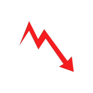 iş okunun aşağıya inmesi çift katlı grafik oluşumunu ticaret kaybını temsil ediyor