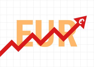 Euro para birimi ok grafiği yükseliyor