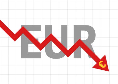 Avro para birimi ok grafiği düşüyor