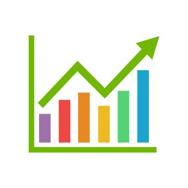 İş ok çizelgesinin yükselmesi karı temsil ediyor. Çokrenkli diyagram