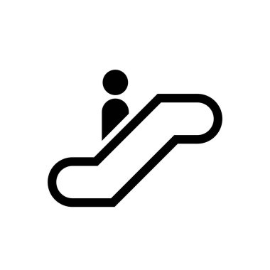 Kamu Tesisleri İçin Kişi Sembollü Yürüyen Simge Simgesi