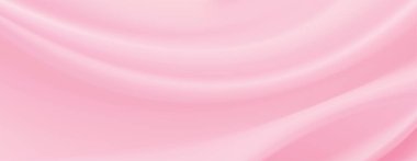 Yumuşak, yumuşak pembe ipek ya da saten lüks kumaş dokusu düğün arka planı olarak kullanılabilir. Lüks Noel geçmişi ya da yeni yıl geçmişi. Sepia tonunda. Retro tarzı. Vektör illüstrasyonu.