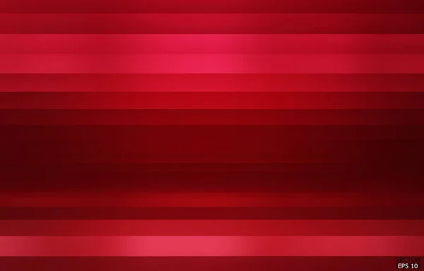 Červené Pozadí Abstraktní Světle Červený Kovový Gradient Lesklé Pruhy Textury — Stockový vektor