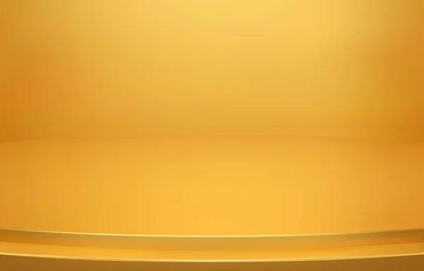 Аннотация Luxury Gold Background Пустой Золотой Градиент Комната Студия Пространство — стоковый вектор