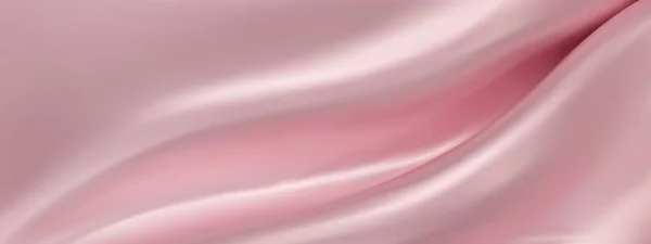 Абстрактний Рожевий Шовковий Векторний Фон Розкішна Рожева Тканина Або Рідка — стоковий вектор