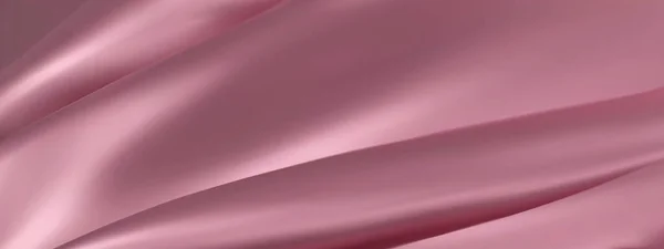 Абстрактный Вектор Розового Золота Роскошная Ткань Жидкая Волна Абстрактный Розовый — стоковый вектор