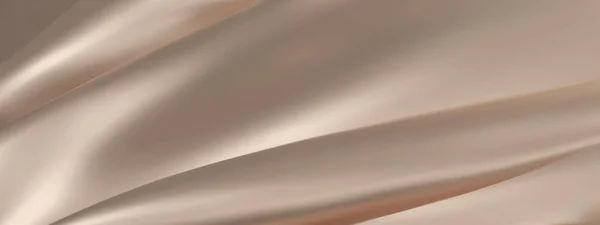 Абстрактный Бежевый Вектор Фона Роскошная Ткань Жидкая Волна Абстрактная Золотая — стоковый вектор
