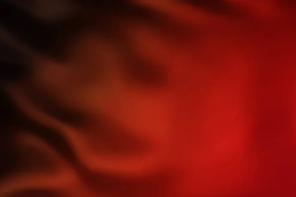 Close Textuur Van Gradiënt Zwart Tot Rood Zijde Rode Stof — Stockvector