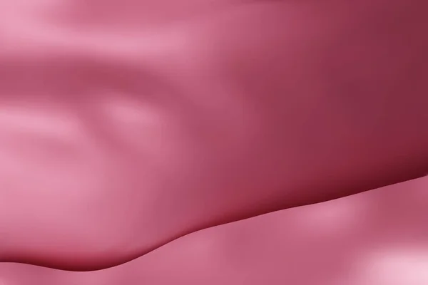 粉红面料背景的奢华 丝质波纹织物的塞子 塞满了丝绸织物粉色背景 3D矢量插图 — 图库矢量图片