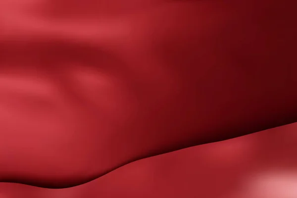 赤い生地の質感の背景の贅沢 熟した絹の生地の閉鎖 絹の生地をスタッキング 赤の背景 3Dベクトル図 — ストックベクタ
