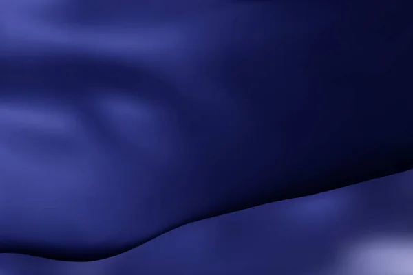 Luxe Fond Texture Tissu Bleu Foncé Gros Plan Tissu Soie — Image vectorielle