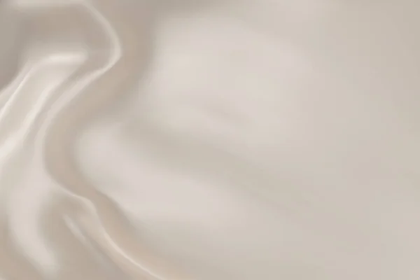 Крупный План Текстуры Натурального Бежевого Шелка Легкая Золотая Ткань Гладкой — стоковый вектор