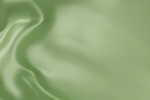 Nahaufnahme Textur Aus Hellgrüner Seide Hellgrüner Stoff Glatte Textur Oberfläche — Stockvektor