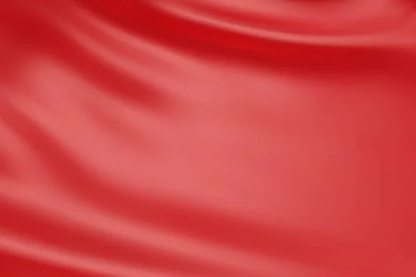 Textura Cerca Seda Roja Tejido Rojo Textura Lisa Fondo Superficial — Vector de stock