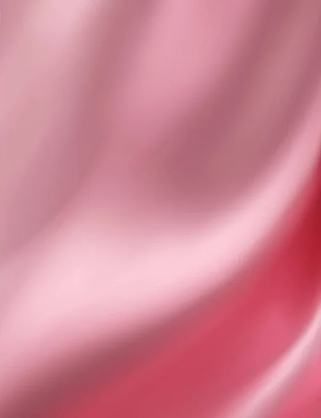Luxe Van Roze Stof Textuur Achtergrond Sluitingen Van Geklonken Zijde — Stockvector