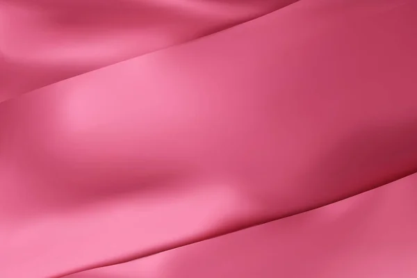 Luksusowe Tło Tekstury Różowej Tkaniny Zbliżenie Falistej Jedwabnej Tkaniny Tkaniny — Wektor stockowy