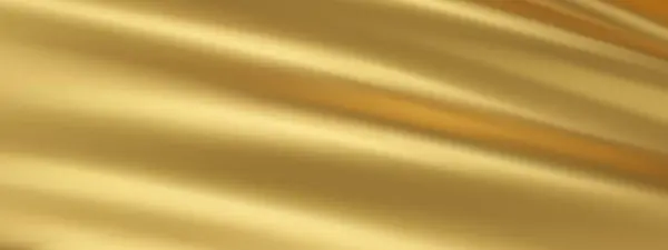 Abstrakter Goldener Seidenvektorhintergrund Luxustuch Oder Flüssige Welle Abstrakte Oder Goldene — Stockvektor