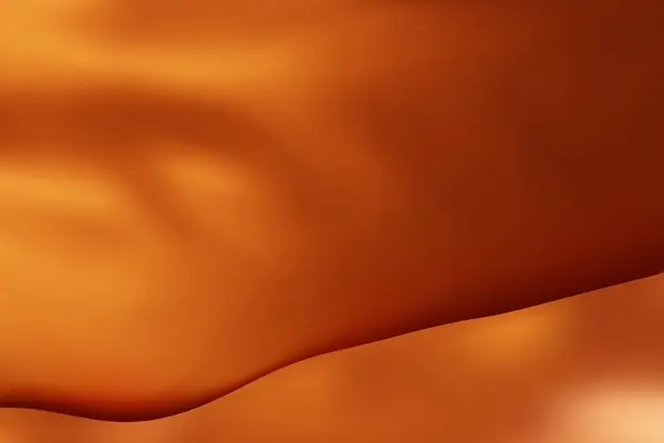 Luxe Van Oranje Stof Textuur Achtergrond Sluitingen Van Geklonken Zijde — Stockvector