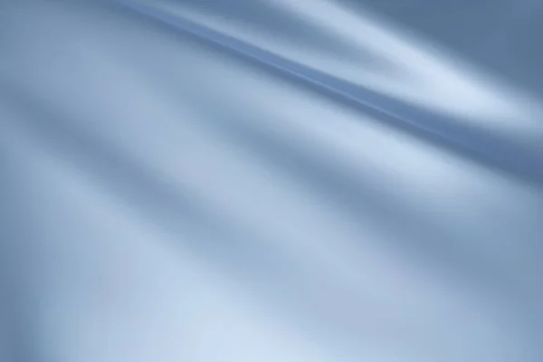 Nahaufnahme Textur Aus Himmelblauer Seide Hellblauer Stoff Glatte Oberfläche Hintergrund — Stockvektor