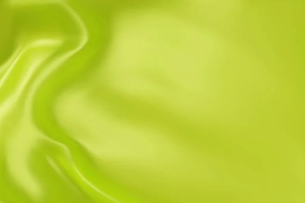 Nahaufnahme Textur Aus Lindgrüner Seide Kalkgrüner Stoff Glatte Textur Oberfläche — Stockvektor