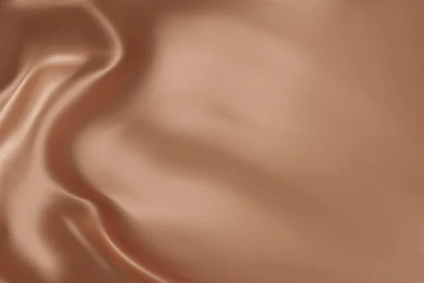琥珀褐色丝绸的特写纹理 琥珀色织物光滑质感表面背景 光滑雅致的褐色丝绸 3D矢量插图 — 图库矢量图片