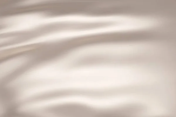 Крупним Планом Текстура Натурального Бежевого Шовку Світло Золота Тканина Гладка — стоковий вектор