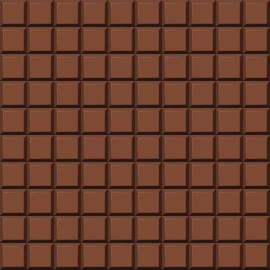 Çikolata desensiz, vektör çizimi