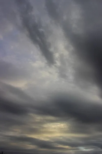 Piękne Niebo Chmurami Chmurny Krajobraz — Zdjęcie stockowe