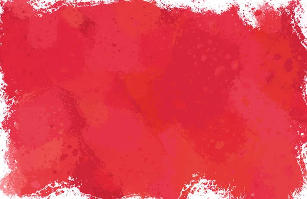 Красный Акварельный Фон Иллюстрация Гранж Акварельные Пятна — стоковое фото